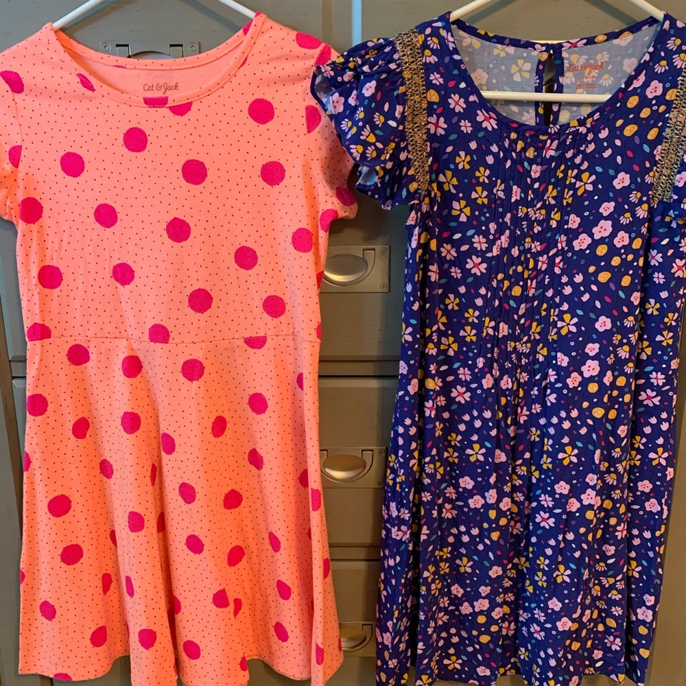 Two cute Cat & Jack dresses - size 10/12